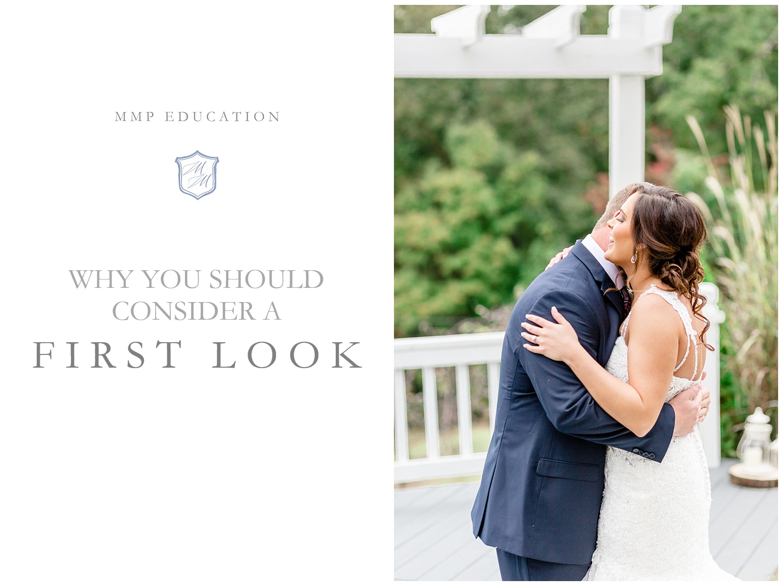 Why a First Look can be so Important on Your Wedding Day