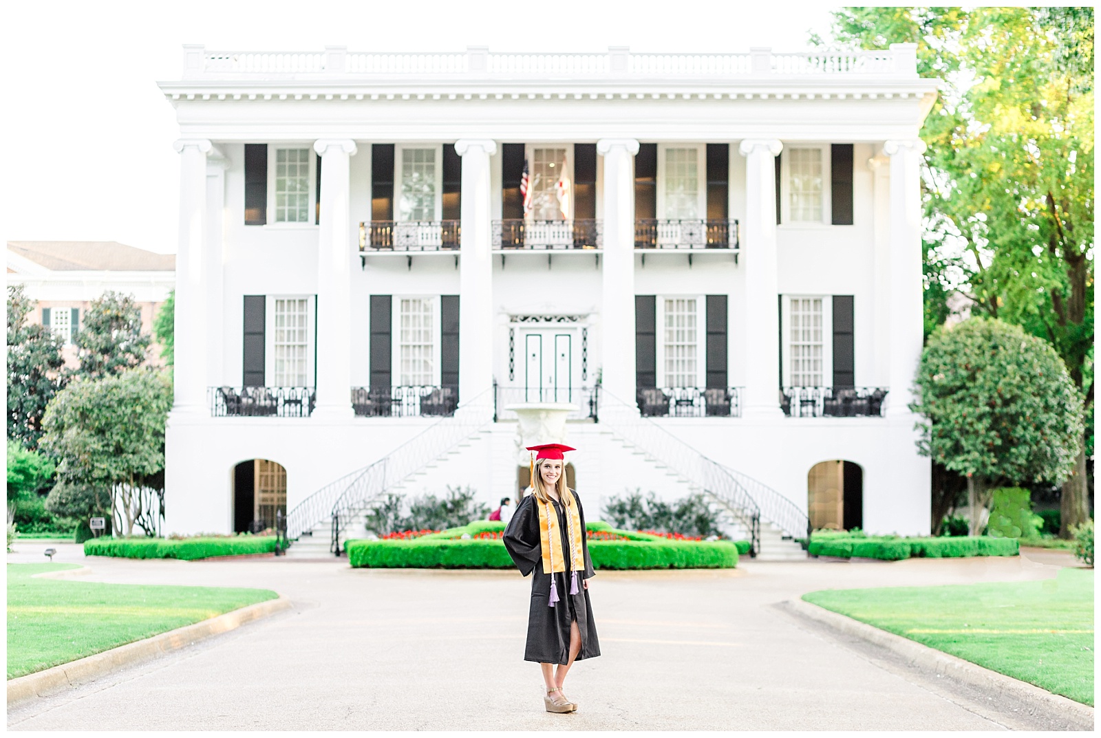 University of Alabama Grad Session at the President's Mansion in Tuscaloosa